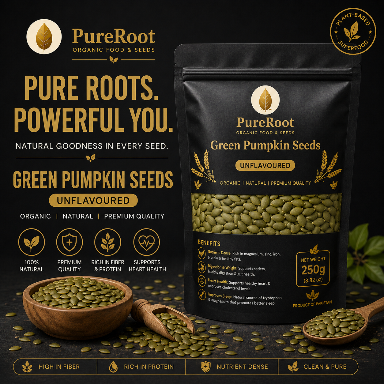 Green Pumpkin Seeds