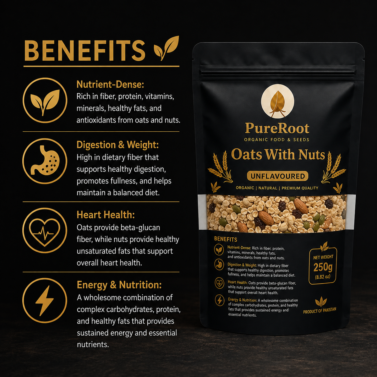 Oats With Nuts